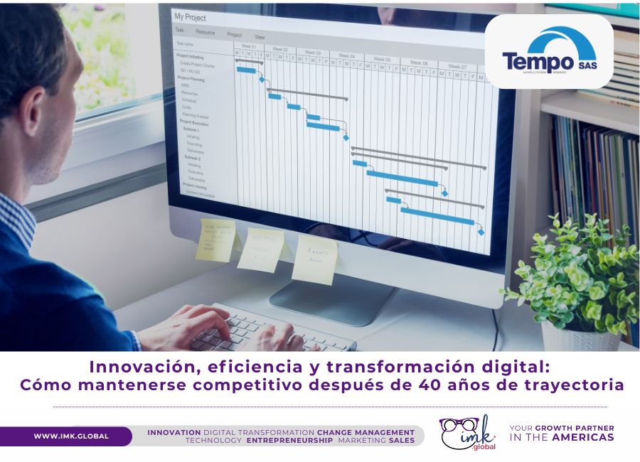 Innovación, eficiencia y transformación digital: Cómo mantenerse competitivo después de 40 años de trayectoria