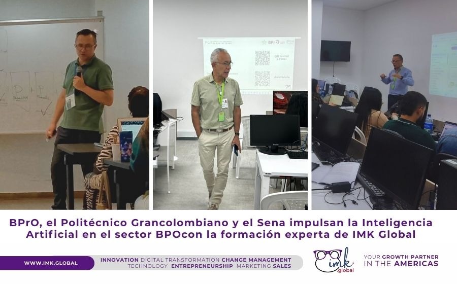 BPrO, el Politécnico Grancolombiano y el Sena impulsan la Inteligencia Artificial en el sector BPO con la formación experta de IMK Global