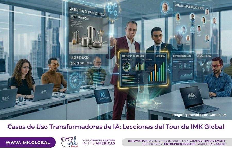 Casos de Uso Transformadores de IA: Lecciones del Tour de IMK Global