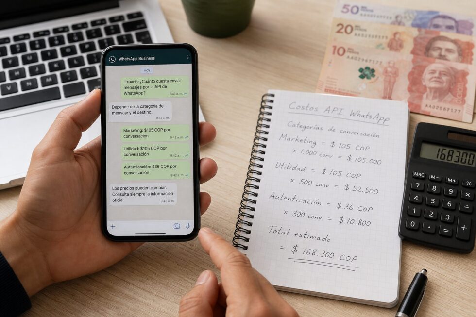 Desde el 1 de octubre Meta cobrará por mensajes en la API de WhatsApp