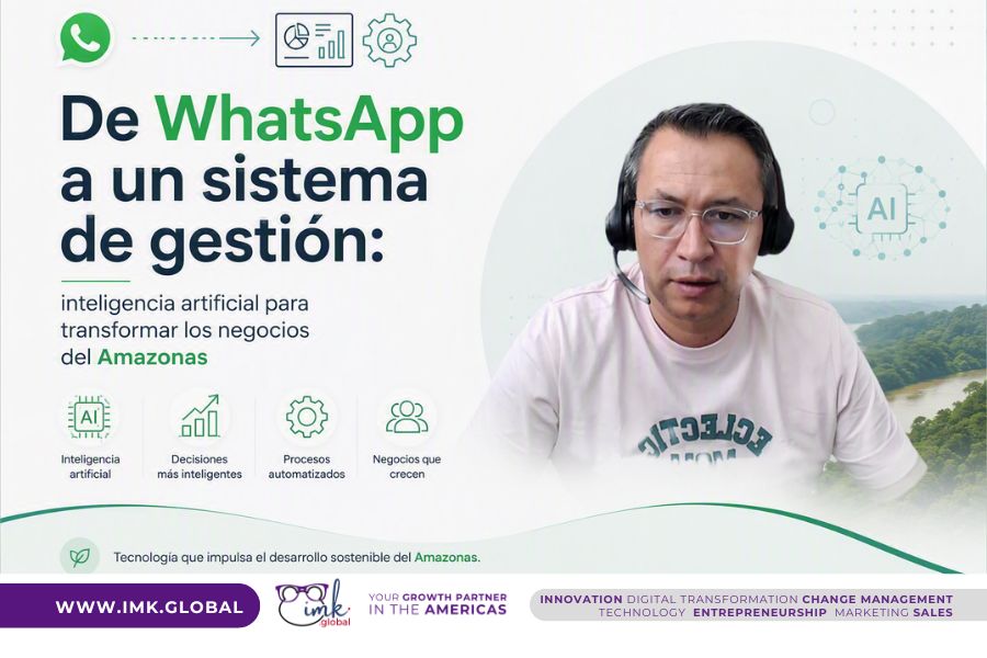 De WhatsApp a un sistema de gestión: inteligencia artificial para transformar los negocios del Amazonas