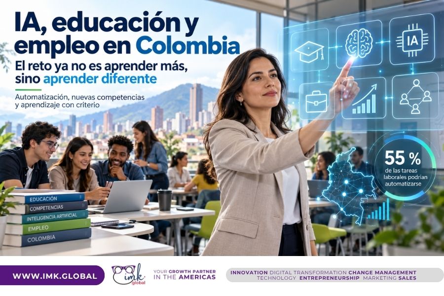IA, educación y empleo en Colombia: el reto ya no es aprender más, sino aprender diferente